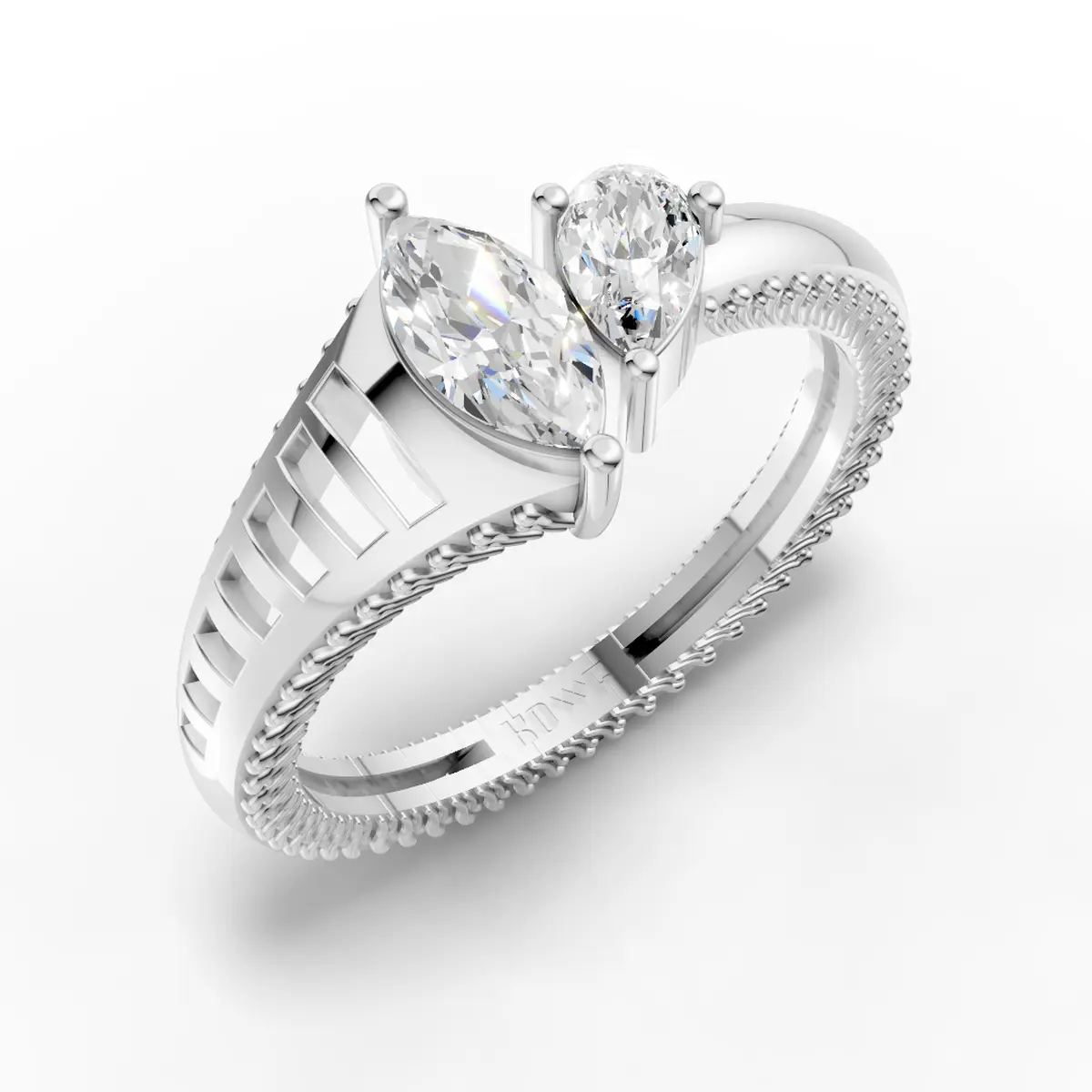 Twin Grace Ring